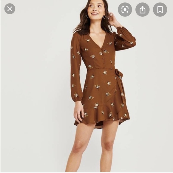 A&F Dress🤎 - Picture 1 of 7